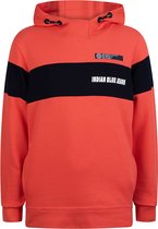 Indian Blue jongens hoodie No Guts Red Orange