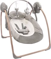 B-Portable Swing Wood Grey / Babyschommel
