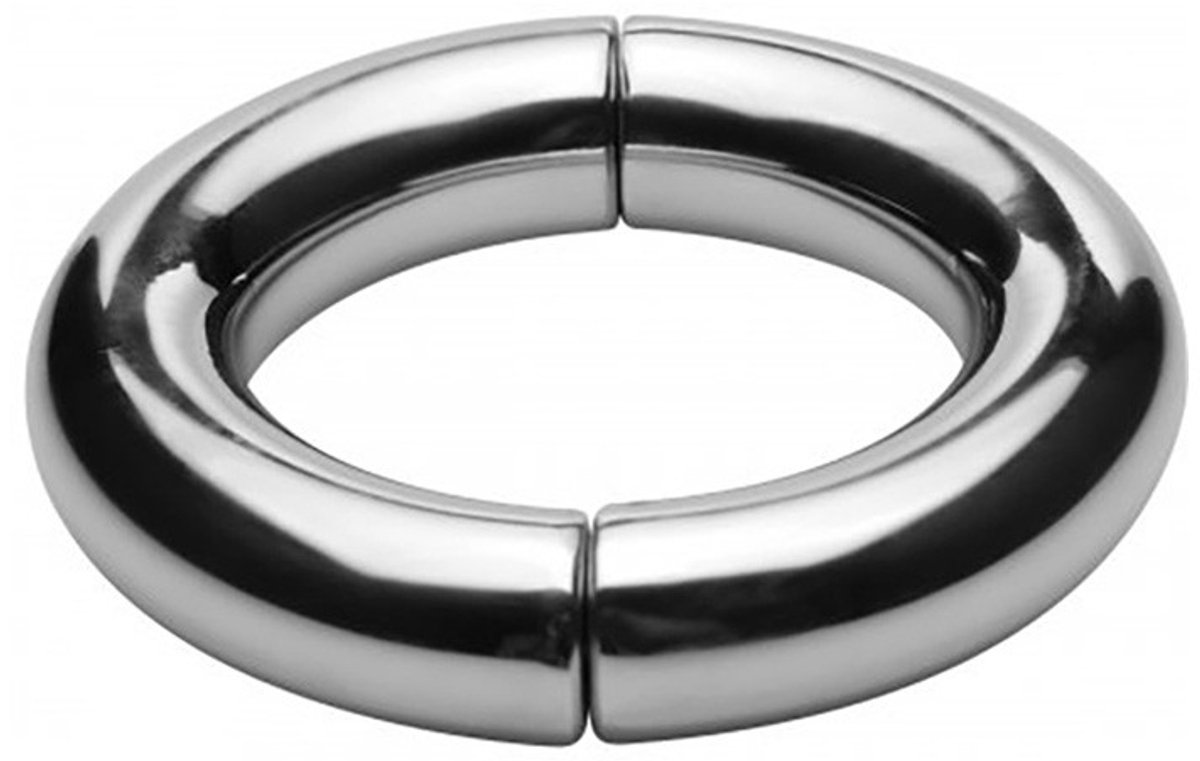 Mega Magnetize Stainless Steel Magnetic Cock Ring - 4,4 cm