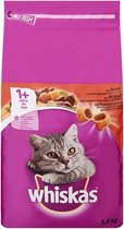 Whiskas droog adult rund (3,8 KG)