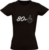81 jaar Dames t-shirt | verjaardag | feest | cadeau | Zwart