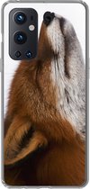 OnePlus 9 Pro - Renard - Nez - Wit - Siliconen