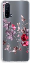 CaseCompany® - OnePlus Nord CE 5G hoesje - Mooie bloemen - Soft Case / Cover - Bescherming aan alle Kanten - Zijkanten Transparant - Bescherming Over de Schermrand - Back Cover