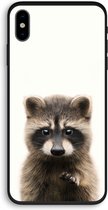 Case Company® - iPhone XS hoesje - Rocco - 100% Biologisch Afbreekbaar - Duurzaam - Biodegradable Soft Case - Milieuvriendelijke Print op Achterkant - Zwarte Zijkanten - Bescherming Over de S