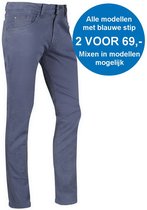 Brams Paris - Heren Jeans - Lengte 34 - Stretch  - Jim - Grijs