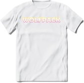 Saitama T-Shirt | Wolfpack Crypto ethereum Heren / Dames | bitcoin munt cadeau - Wit - S