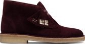 Clarks - Dames schoenen - Desert Boot. - D - rood - maat 5,5