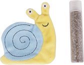 MOP SAM THE SNAIL+CATNIP 8CM