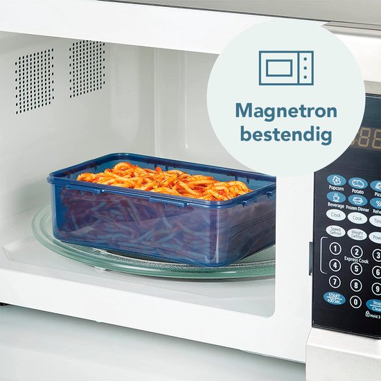 Contenants pour aliments frais Lock & Lock ECO | Boîte à lunch | Boîtes à collations - Set de 5 pièces - Rectangulaires