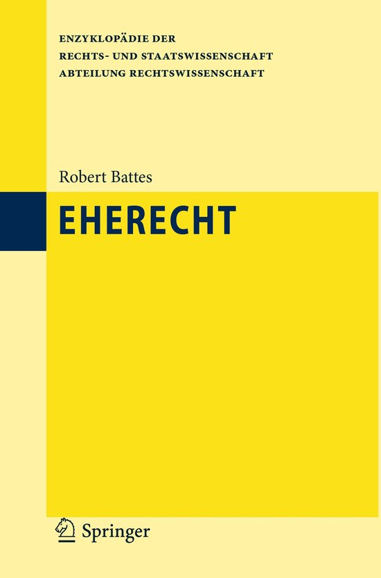 Social Science and Law (German Language) - Eherecht - cover