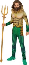 FUNIDELIA Aquaman kostuum voor jongens - Maat: 97 - 104 cm - Goud