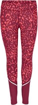 Only Play - Marietta AOP Training Tights - Sportlegging - S - BordeauxRood