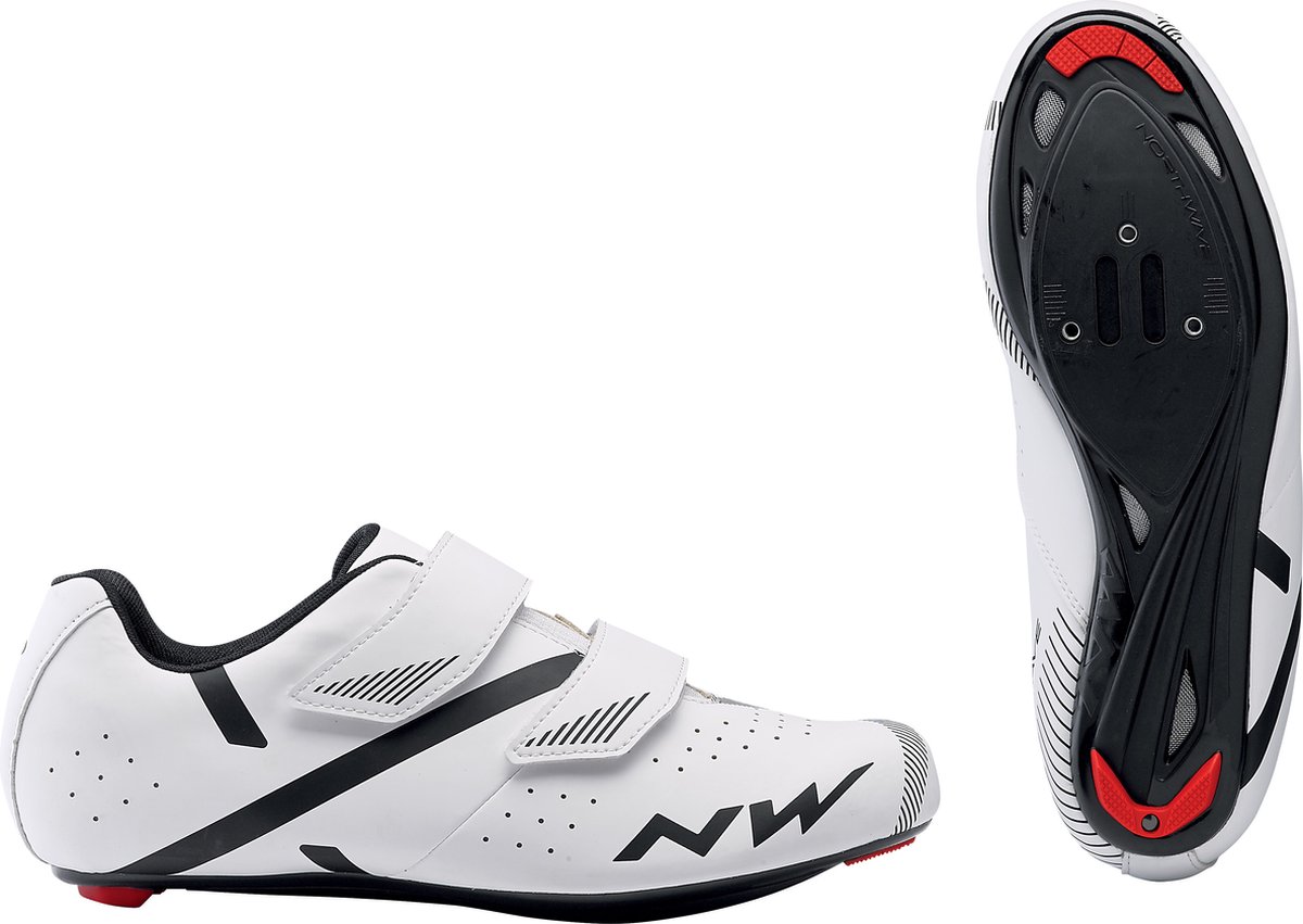 Northwave Jet 2 fietsschoenen unisex Wit Zwart