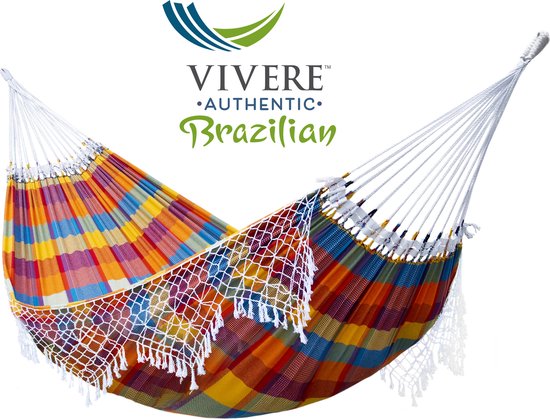 Foto: Vivere authentieke braziliaanse tropische hangmat carnival