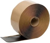 FIRE zelfkl tape RubberCover, rubber, zw, (lxb) 15.25mx450mm