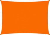 vidaXL Zonnescherm rechthoekig 6x8 m oxford stof oranje