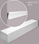 NMC WL6-box WALLSTYL Noel Marquet 1 doos 20 stukken Wandlijst tijdeloos klassieke stijl wit | 40 m