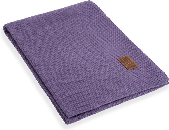Plaid Jesse Knit Factory - Violet - 160x130 cm