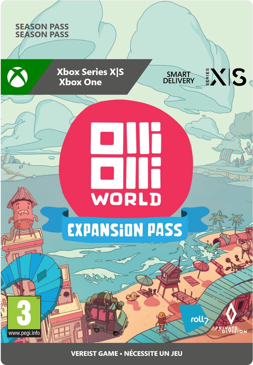 OlliOlli: OlliOlli World Expansion Pass - Xbox Series X + S & Xbox One - Season Pass - Download