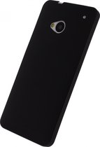 HTC One Hoesje - Xccess - Thin Frosty Serie - Hardcase Backcover - Zwart - Hoesje Geschikt Voor HTC One