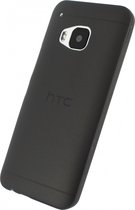 HTC One M9 Hoesje - Xccess - Thin Frosty Serie - Hard Kunststof Backcover - Zwart - Hoesje Geschikt Voor HTC One M9
