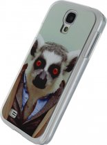 Xccess Metal Cover Samsung Galaxy S4 I9500/I9505 Funny Lemur
