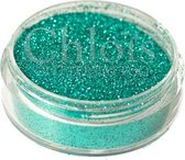 Chloïs Glitter Deep Green 10 ml - Chloïs Cosmetics - Chloïs Glittertattoo - Cosmetische glitter geschikt voor Glittertattoo, Make-up, Facepaint, Bodypaint, Nailart - 1 x 10 ml