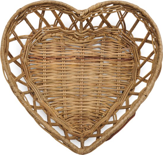 Riviera Broodmand Riet - Rustic Rattan Lovely Basket - Naturel | bol.com