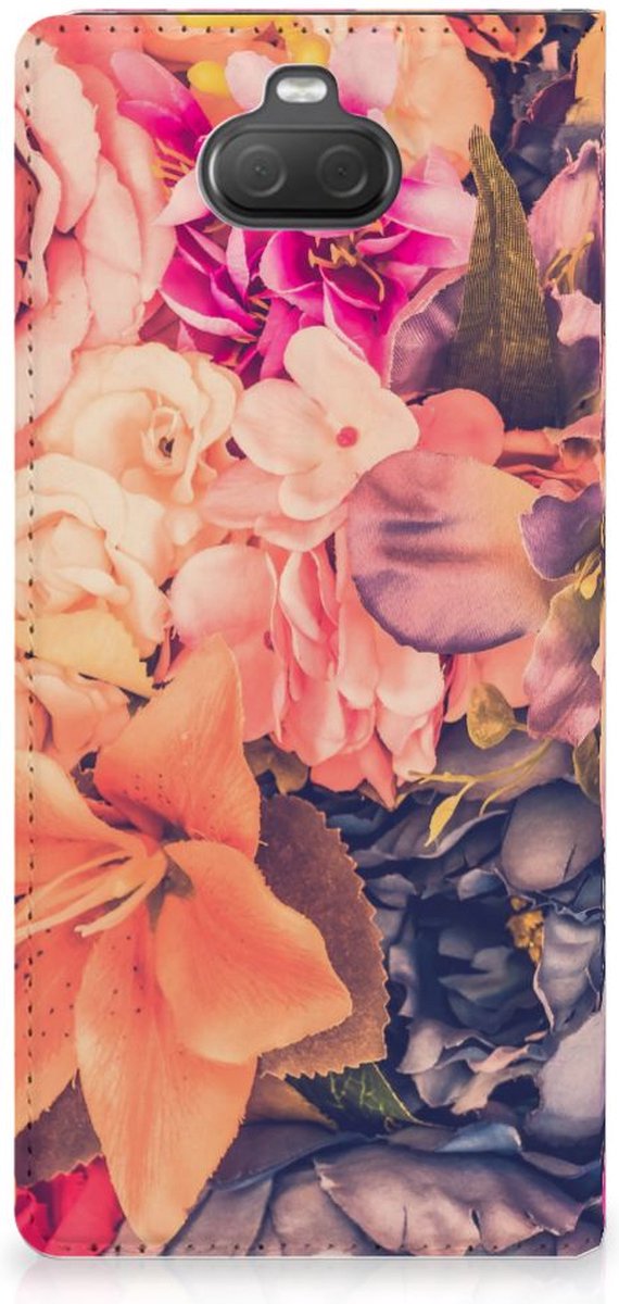 Sony Xperia 10 Plus Smart Cover Bosje Bloemen