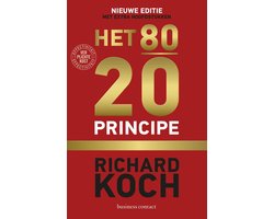 Omslag van Het 80/20- principe