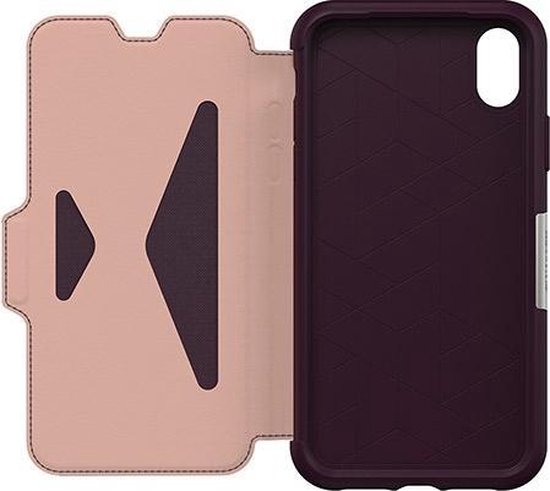 OTTERBOX Strada Series Case for iPhone XR Royal Blush Purple | bol.com