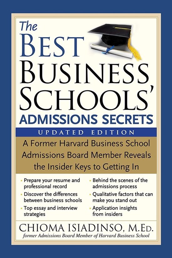 The Best Business Schools' Admissions Secrets - cover