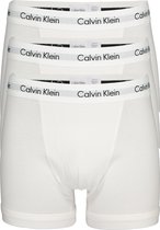 Calvin Klein Trunk Boxershorts - Heren - 3-pack - Wit - Maat M