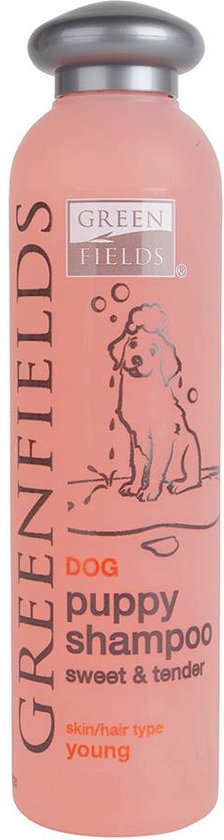 Greenfields - Milde Hondenshampoo Puppy - Zachte shampoo met babypoeder geur - Inhoud 270 ml of 5 liter - 270 ml