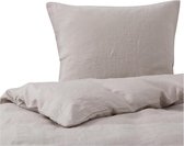 Passion for Linen Luxe dekbedovertrekset Maxim 100% linnen, 240 x 220 cm  (2) 60 x 70 cm, zand