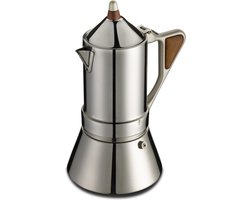 G.A.T. Italia Regina RVS 6 kops - Percolator - 300ml - Inductie