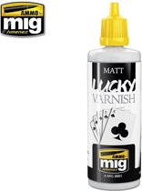 AMMO MIG 2051 Lucky Varnish - Matt - Acryl (60 ml) Verf flesje