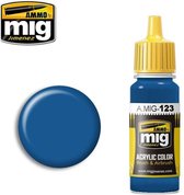 AMMO MIG 0123 Marine Blue - Acryl Verf flesje