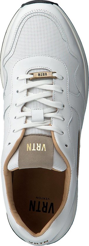 Verton Heren Lage sneakers 9337a - Wit - Maat 43 | Bestel nu!