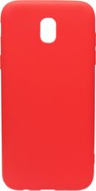ADEL Siliconen Back Cover Softcase Hoesje Geschikt voor Samsung Galaxy J5 (2017) - Rood