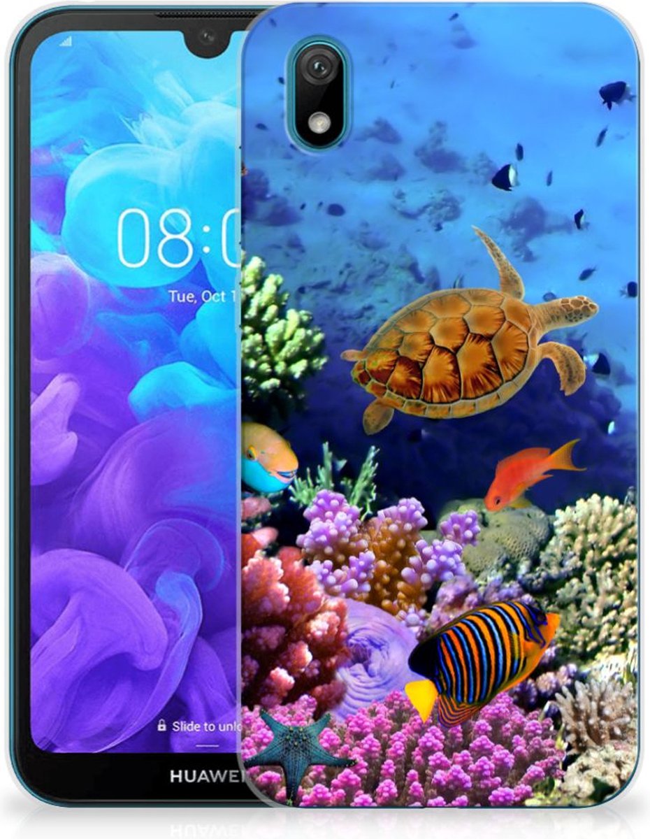 Huawei Y5 (2019) TPU Hoesje Vissen