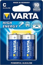 Varta Longlife Power C Batterijen - LR14 - 2 stuks