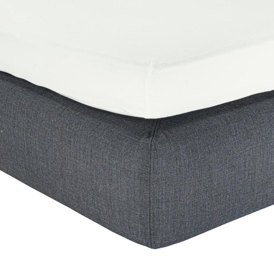 Drap-housse pour surmatelas Bella Donna La Piccola - blanc laine-0114 160x200