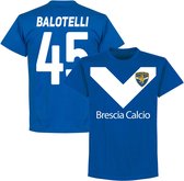 Brescia Balotelli 45 Team T-Shirt - Blauw - XXL
