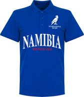 Namibië Rugby Polo - Blauw - 5XL