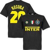 Inter Milan Recoba 20 Team T-Shirt - Zwart - L