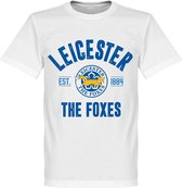 Leicester City Established T-Shirt - Wit - XS