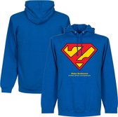 Zlatan Superman Hooded Sweater - Blauw - Kinderen - 140
