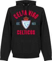 Celta de Vigo Established Hooded Sweater - Zwart - XL