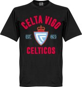 Celta de Vigo Established T-Shirt - Zwart - XS